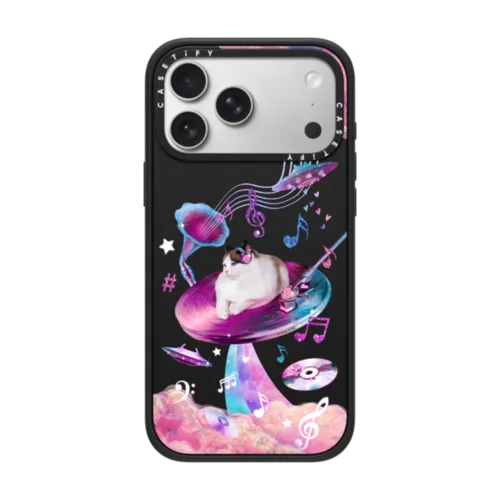 iPhone 17 Pro Max - UFO Disco Cat