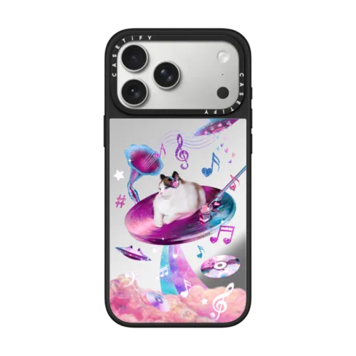 iPhone 17 Pro Max - UFO Disco Cat