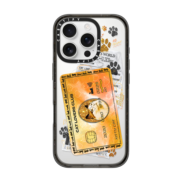 Mond Kim x CASETiFY iPhone 16 Pro Case Animal,Surrealism Black Impact Case MagSafe Compatible Cat Lovers Card by Mond Kim Mother's Day Mond Kim x CASETiFY iPhone 16 Pro Case Animal,Surrealism Black Impact Case MagSafe Compatible Cat Lovers Card by Mond Kim Mother's Day