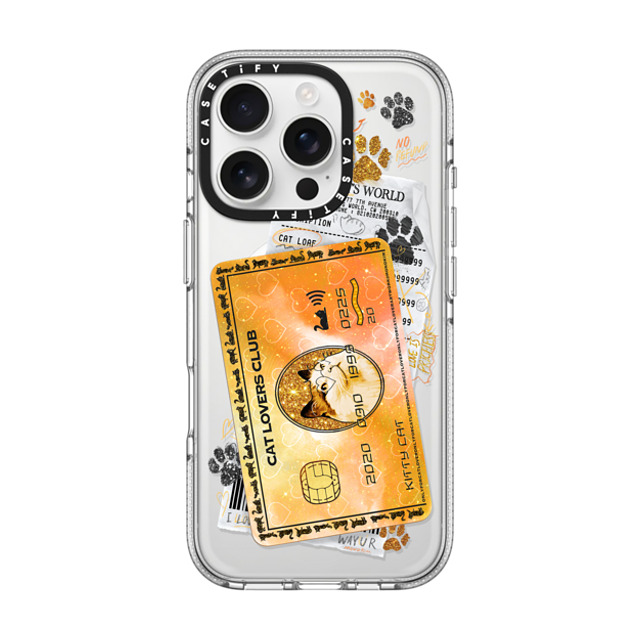 Mond Kim x CASETiFY iPhone 16 Pro Case Animal,Surrealism Clear Clear Case MagSafe Compatible Cat Lovers Card by Mond Kim Mother's Day Mond Kim x CASETiFY iPhone 16 Pro Case Animal,Surrealism Clear Clear Case MagSafe Compatible Cat Lovers Card by Mond Kim Mother's Day