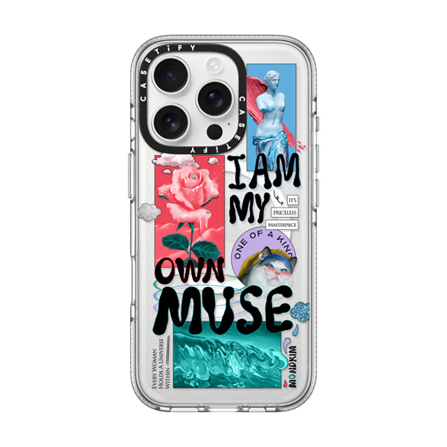 Mond Kim x CASETiFY iPhone 16 Pro Case Animal,Surrealism Clear Clear Case MagSafe Compatible Be My Muse by Mond Kim Mother's Day Mond Kim x CASETiFY iPhone 16 Pro Case Animal,Surrealism Clear Clear Case MagSafe Compatible Be My Muse by Mond Kim Mother's Day