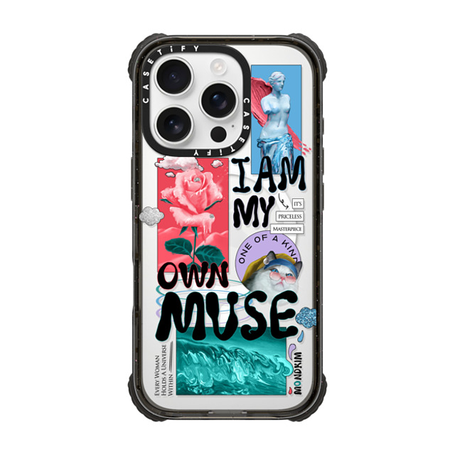 Mond Kim x CASETiFY iPhone 16 Pro Case Animal,Surrealism Black ウルトラ インパクトケース MagSafe 対応 Be My Muse by Mond Kim Mother's Day Mond Kim x CASETiFY iPhone 16 Pro Case Animal,Surrealism Black ウルトラ インパクトケース MagSafe 対応 Be My Muse by Mond Kim Mother's Day