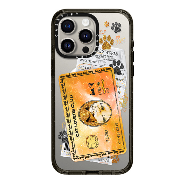 Mond Kim x CASETiFY iPhone 15 Pro Max Case Animal,Surrealism ブラック インパクトケース MagSafe対応 Cat Lovers Card by Mond Kim Mother's Day Mond Kim x CASETiFY iPhone 15 Pro Max Case Animal,Surrealism ブラック インパクトケース MagSafe対応 Cat Lovers Card by Mond Kim Mother's Day