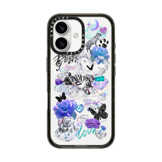 Mond Kim x CASETiFY iPhone 16 Case Sticker,Floral Black インパクトケース Sweet Dream by Mond Kim Mother's Day Mond Kim x CASETiFY iPhone 16 Case Sticker,Floral Black インパクトケース Sweet Dream by Mond Kim Mother's Day