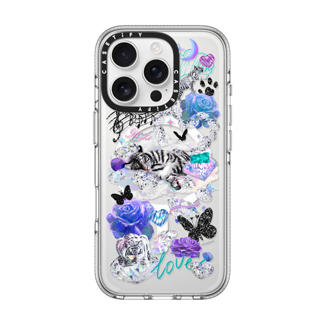 Mond Kim x CASETiFY iPhone 16 Pro Case Sticker,Floral Clear Clear Case MagSafe Compatible Sweet Dream by Mond Kim Father's Day Mond Kim x CASETiFY iPhone 16 Pro Case Sticker,Floral Clear Clear Case MagSafe Compatible Sweet Dream by Mond Kim Father's Day