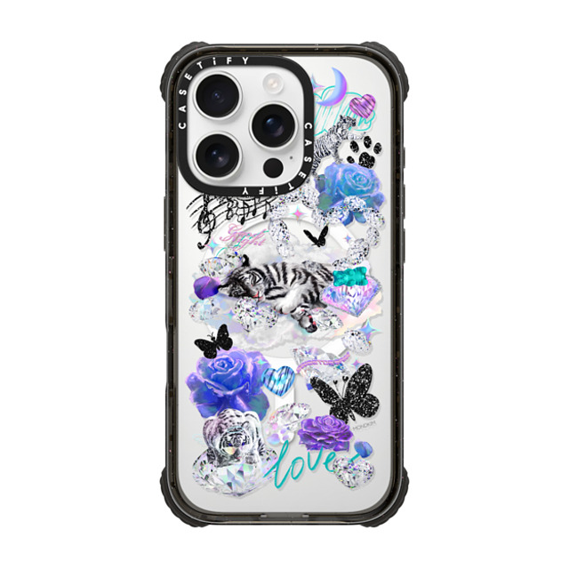Mond Kim x CASETiFY iPhone 16 Pro Case Sticker,Floral Black ウルトラ インパクトケース MagSafe 対応 Sweet Dream by Mond Kim Mother's Day Mond Kim x CASETiFY iPhone 16 Pro Case Sticker,Floral Black ウルトラ インパクトケース MagSafe 対応 Sweet Dream by Mond Kim Mother's Day