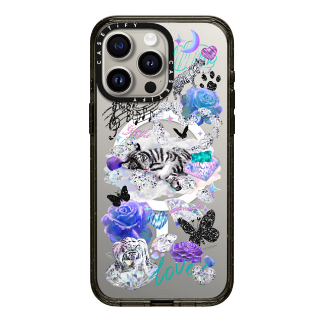 Mond Kim x CASETiFY iPhone 15 Pro Max Case Sticker,Floral Black Impact Case MagSafe Compatible Sweet Dream by Mond Kim Mother's Day Mond Kim x CASETiFY iPhone 15 Pro Max Case Sticker,Floral Black Impact Case MagSafe Compatible Sweet Dream by Mond Kim Mother's Day