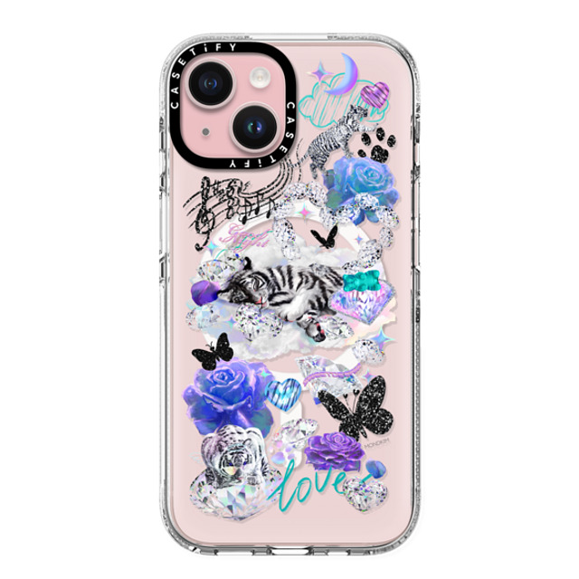 Mond Kim x CASETiFY iPhone 15 Case Sticker,Floral Clear Clear Case MagSafe Compatible Sweet Dream by Mond Kim Father's Day Mond Kim x CASETiFY iPhone 15 Case Sticker,Floral Clear Clear Case MagSafe Compatible Sweet Dream by Mond Kim Father's Day