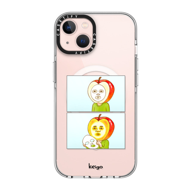 Keigo x CASETiFY iPhone 13 ケース クリア クリア ケース MagSafe対応 Keigo 01