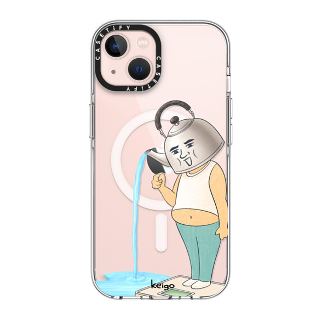 Keigo x CASETiFY iPhone 13 ケース クリア クリア ケース MagSafe対応 Keigo 04