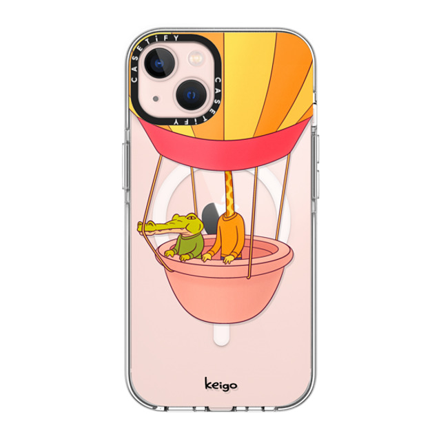 Keigo x CASETiFY iPhone 13 ケース クリア クリア ケース MagSafe対応 Keigo 06