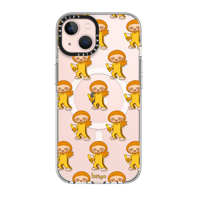 Keigo x CASETiFY iPhone 13 ケース クリア クリア ケース MagSafe対応 Keigo 07