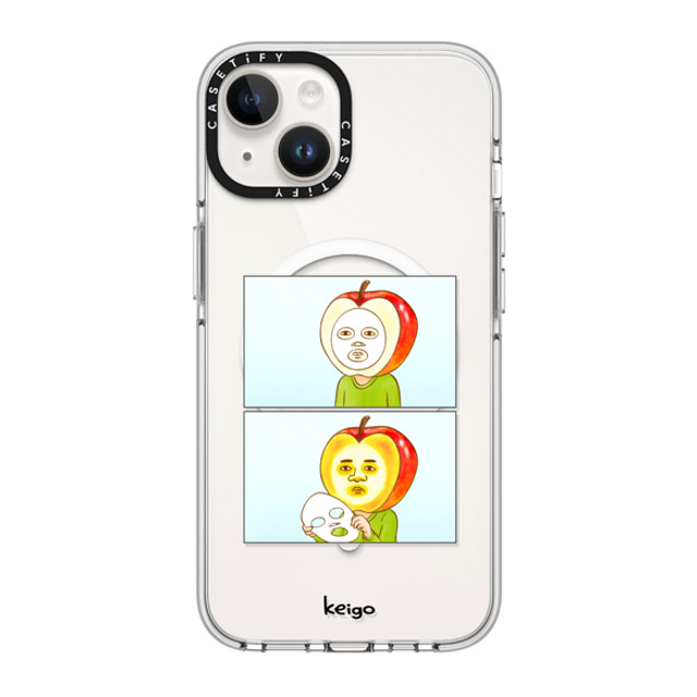 Keigo x CASETiFY iPhone 14 ケース クリア クリア ケース MagSafe対応 Keigo 01