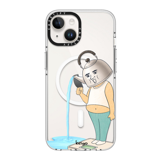 Keigo x CASETiFY iPhone 14 ケース クリア クリア ケース MagSafe対応 Keigo 04