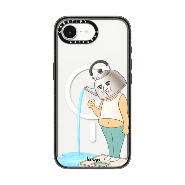 Keigo x CASETiFY iPhone 16e Case Cartoon Black Impact Case MagSafe Compatible Keigo 04 Back to School Keigo x CASETiFY iPhone 16e Case Cartoon Black Impact Case MagSafe Compatible Keigo 04 Back to School