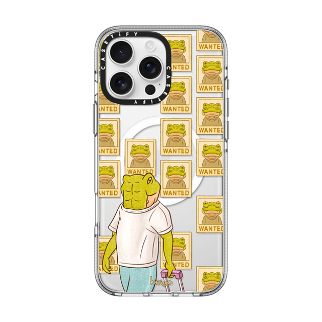 Keigo x CASETiFY iPhone 16 Pro Max ケース クリア クリア ケース MagSafe対応 Keigo 05