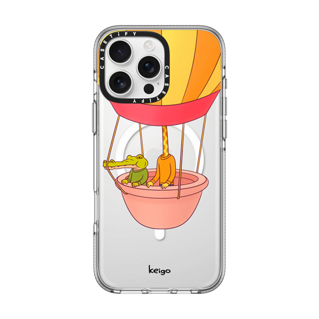 Keigo x CASETiFY iPhone 16 Pro Max ケース クリア クリア ケース MagSafe対応 Keigo 06