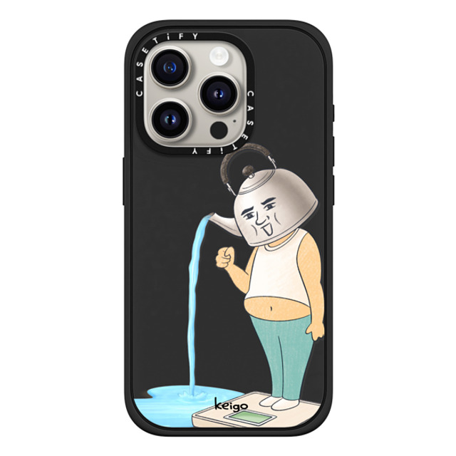 Keigo x CASETiFY iPhone 15 Pro ケース Cartoon マットブラック インパクトケース MagSafe対応 Keigo 04 Back to School Keigo x CASETiFY iPhone 15 Pro ケース Cartoon マットブラック インパクトケース MagSafe対応 Keigo 04 Back to School