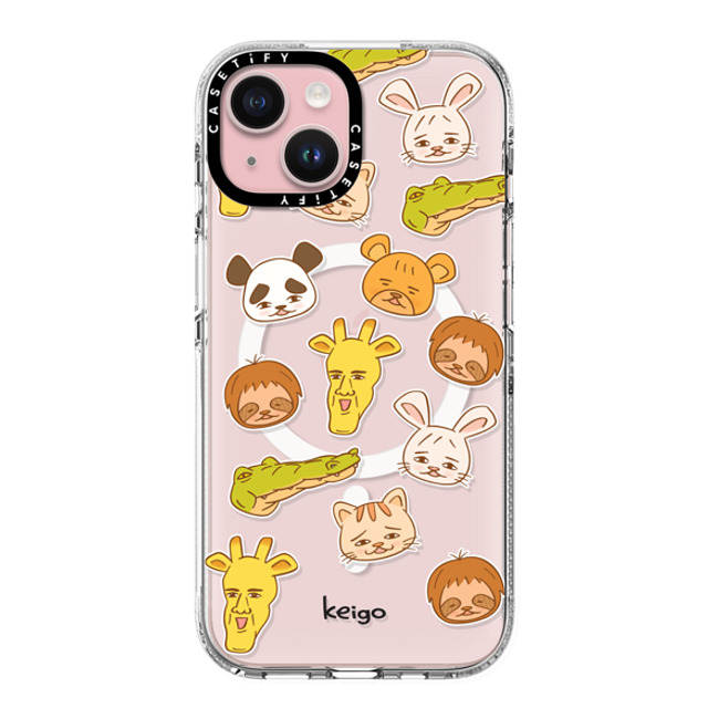 Keigo x CASETiFY iPhone 15 ケース クリア クリア ケース MagSafe対応 Keigo - 06