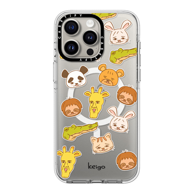 Keigo x CASETiFY iPhone 15 Pro Max ケース クリア クリア ケース MagSafe対応 Keigo - 06