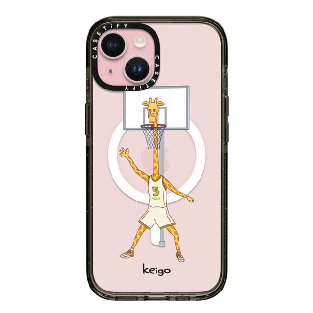 Keigo x CASETiFY iPhone 15 Case Sport,Animal ブラック インパクトケース MagSafe対応 Keigo - 04 Mother's Day Keigo x CASETiFY iPhone 15 Case Sport,Animal ブラック インパクトケース MagSafe対応 Keigo - 04 Mother's Day