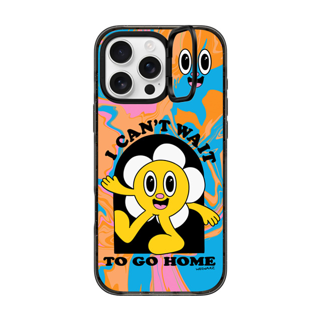 Weewaaz x CASETiFY iPhone 16 Pro Max ケース Cartoon,Quote ブラック インパクトリングスタンドケース MagSafe対応 I Can't Wait Father's Day Weewaaz x CASETiFY iPhone 16 Pro Max ケース Cartoon,Quote ブラック インパクトリングスタンドケース MagSafe対応 I Can't Wait Father's Day