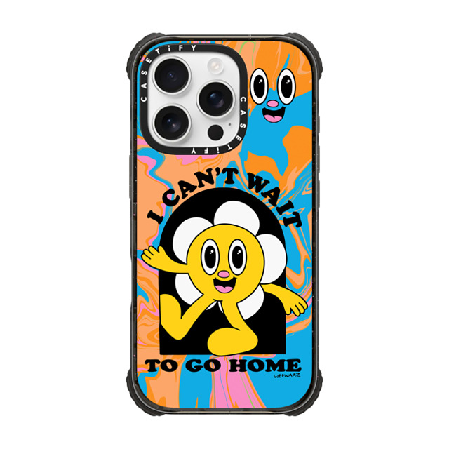 Weewaaz x CASETiFY iPhone 16 Pro ケース Cartoon,Quote ブラック ウルトラ インパクトケース MagSafe 対応 I Can't Wait Father's Day Weewaaz x CASETiFY iPhone 16 Pro ケース Cartoon,Quote ブラック ウルトラ インパクトケース MagSafe 対応 I Can't Wait Father's Day