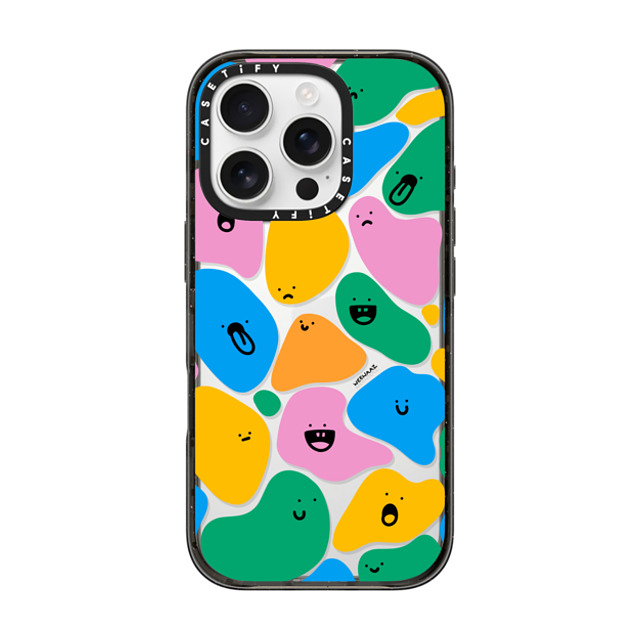 Weewaaz x CASETiFY iPhone 16 Pro Case Cartoon,Icon Black インパクトケース RAINBOW FEELS BY WEEWAAZ Mother's Day Weewaaz x CASETiFY iPhone 16 Pro Case Cartoon,Icon Black インパクトケース RAINBOW FEELS BY WEEWAAZ Mother's Day