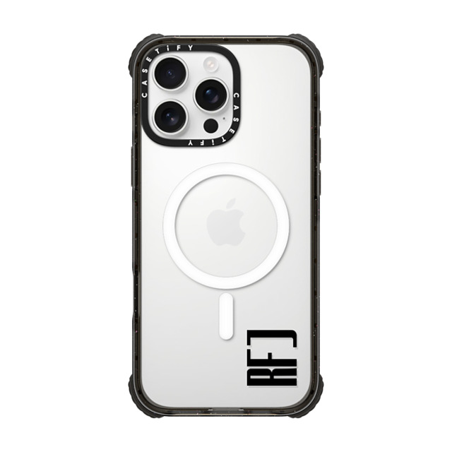 CASETiFY iPhone 16 Pro Max Case Black ウルトラ インパクトケース MagSafe 対応 Custom Case - rfj CASETiFY iPhone 16 Pro Max Case Black ウルトラ インパクトケース MagSafe 対応 Custom Case - rfj