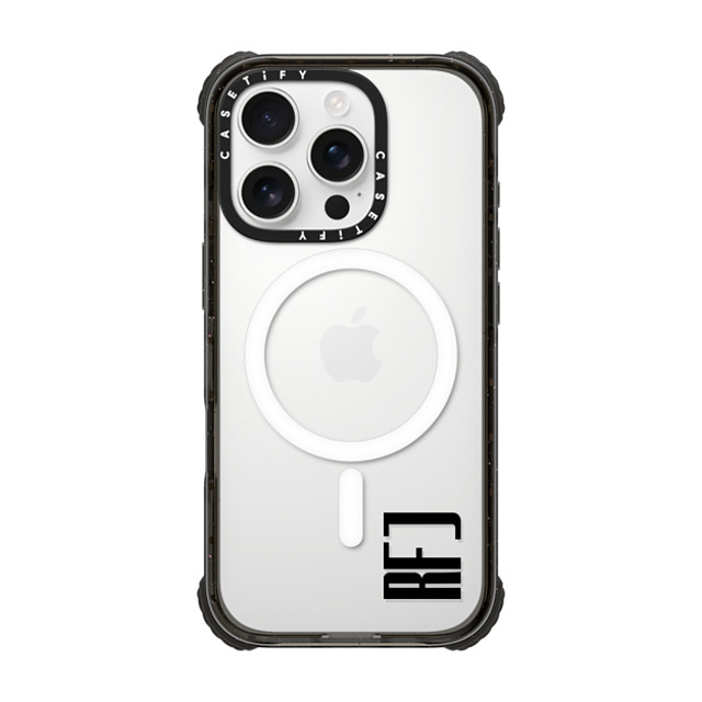 CASETiFY iPhone 16 Pro Case Black ウルトラ インパクトケース MagSafe 対応 Custom Case - rfj CASETiFY iPhone 16 Pro Case Black ウルトラ インパクトケース MagSafe 対応 Custom Case - rfj