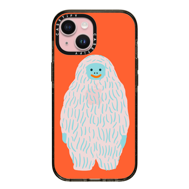 Naomi Wilkinson x CASETiFY iPhone 15 Case Animal,Cartoon Black インパクトケース Mirror Yeti by Naomi Wilkinson Mother's Day Naomi Wilkinson x CASETiFY iPhone 15 Case Animal,Cartoon Black インパクトケース Mirror Yeti by Naomi Wilkinson Mother's Day