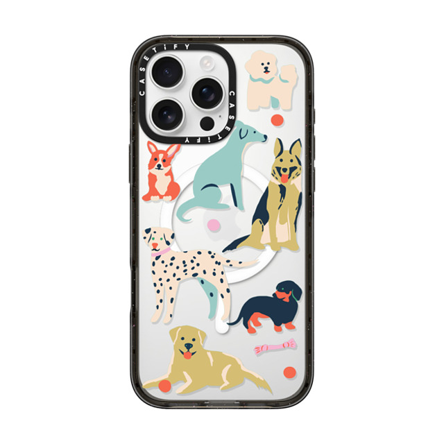 Naomi Wilkinson x CASETiFY iPhone 16 Pro Max Case Sticker,Dog Black Impact Case MagSafe Compatible Dogs Transparent By Naomi Wilkinson Father's Day Naomi Wilkinson x CASETiFY iPhone 16 Pro Max Case Sticker,Dog Black Impact Case MagSafe Compatible Dogs Transparent By Naomi Wilkinson Father's Day
