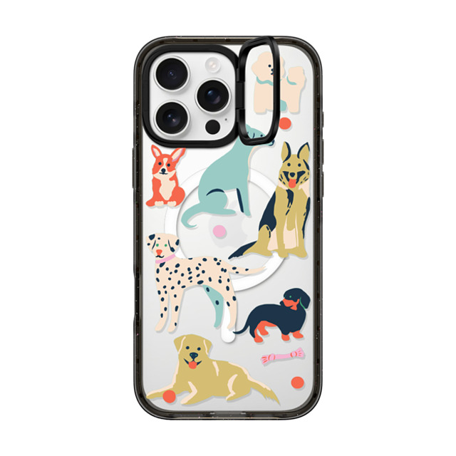 Naomi Wilkinson x CASETiFY iPhone 16 Pro Max Case Sticker,Dog Black インパクトリングスタンドケース MagSafe対応 Dogs Transparent By Naomi Wilkinson Father's Day Naomi Wilkinson x CASETiFY iPhone 16 Pro Max Case Sticker,Dog Black インパクトリングスタンドケース MagSafe対応 Dogs Transparent By Naomi Wilkinson Father's Day