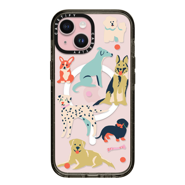 Naomi Wilkinson x CASETiFY iPhone 15 Case Sticker,Dog Black Impact Case MagSafe Compatible Dogs Transparent By Naomi Wilkinson Father's Day Naomi Wilkinson x CASETiFY iPhone 15 Case Sticker,Dog Black Impact Case MagSafe Compatible Dogs Transparent By Naomi Wilkinson Father's Day