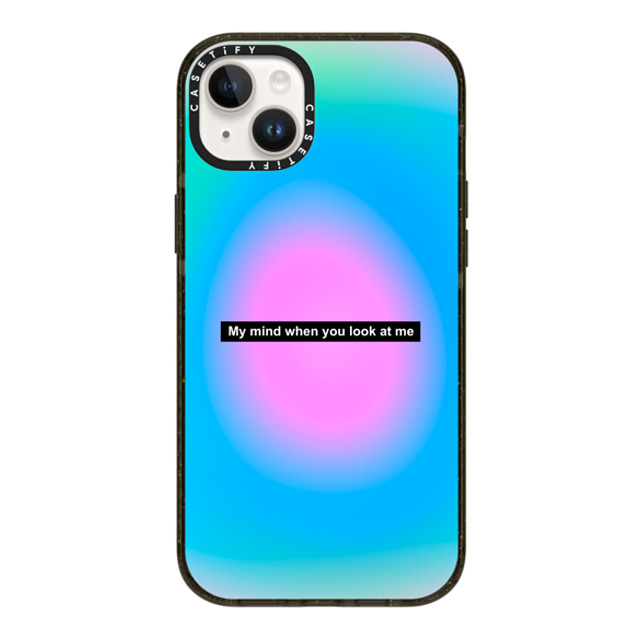 Javilostcontrol x CASETiFY iPhone 14 Plus Case Glossy Black Impact Case MagSafe Compatible Nostalgic Thoughts Javilostcontrol x CASETiFY iPhone 14 Plus Case Glossy Black Impact Case MagSafe Compatible Nostalgic Thoughts
