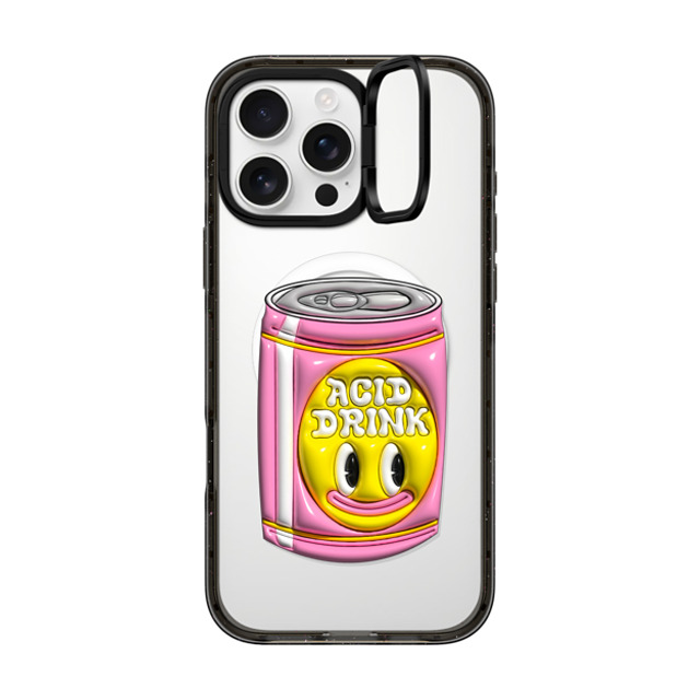 Javilostcontrol x CASETiFY iPhone 16 Pro Max ケース ブラック インパクトリングスタンドケース MagSafe対応 Acid Drink Back to School Javilostcontrol x CASETiFY iPhone 16 Pro Max ケース ブラック インパクトリングスタンドケース MagSafe対応 Acid Drink Back to School