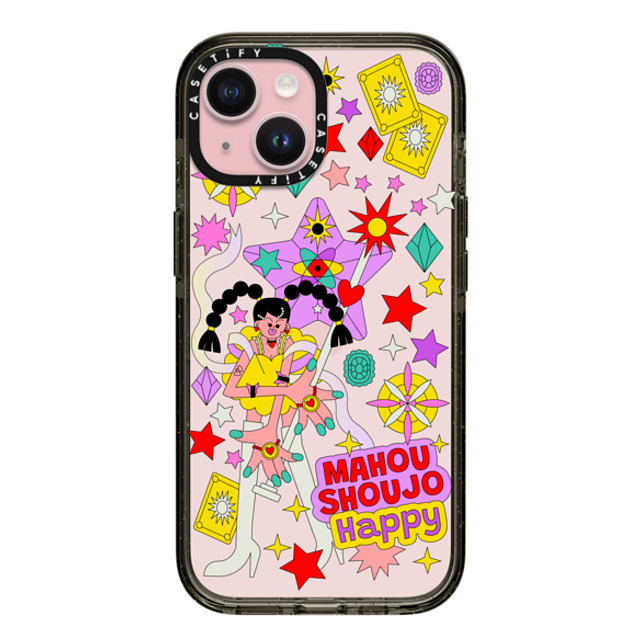Lucia Pham x CASETiFY iPhone 15 Case Sticker,Anime Black インパクトケース Magical Girl Father's Day Lucia Pham x CASETiFY iPhone 15 Case Sticker,Anime Black インパクトケース Magical Girl Father's Day