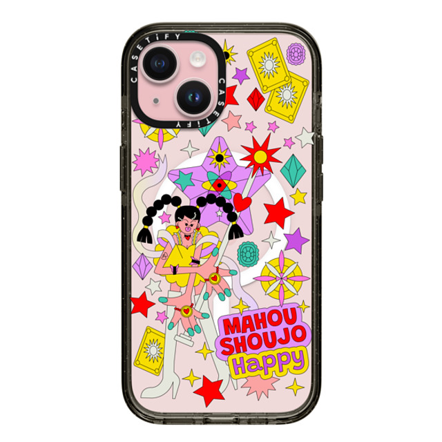 Lucia Pham x CASETiFY iPhone 15 Case Sticker,Anime Black インパクトケース MagSafe対応 Magical Girl Father's Day Lucia Pham x CASETiFY iPhone 15 Case Sticker,Anime Black インパクトケース MagSafe対応 Magical Girl Father's Day