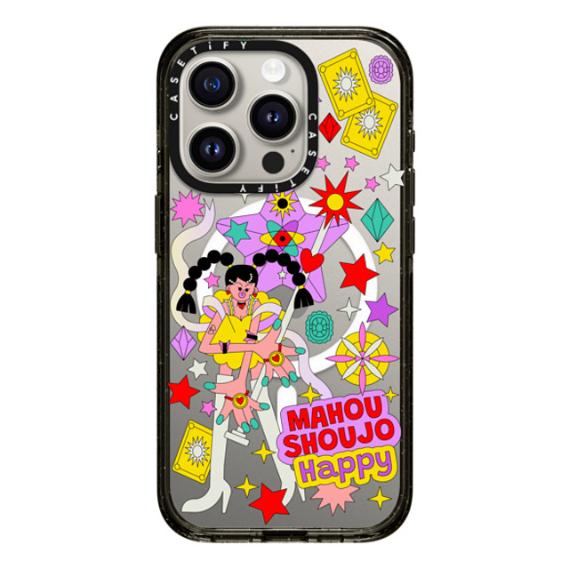 Lucia Pham x CASETiFY iPhone 15 Pro Case Sticker,Anime Black インパクトケース MagSafe対応 Magical Girl Father's Day Lucia Pham x CASETiFY iPhone 15 Pro Case Sticker,Anime Black インパクトケース MagSafe対応 Magical Girl Father's Day