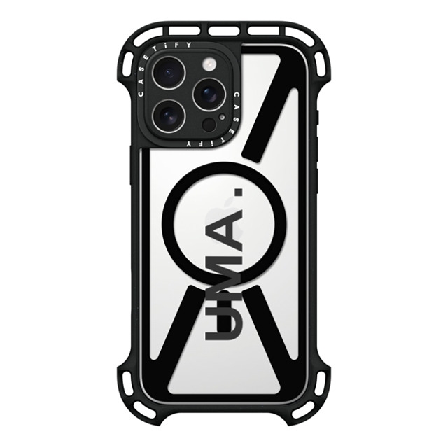 CASETiFY iPhone 16 Pro Max Case Black ウルトラ バウンスケース MagSafe対応 Custom Case - uma. CASETiFY iPhone 16 Pro Max Case Black ウルトラ バウンスケース MagSafe対応 Custom Case - uma.