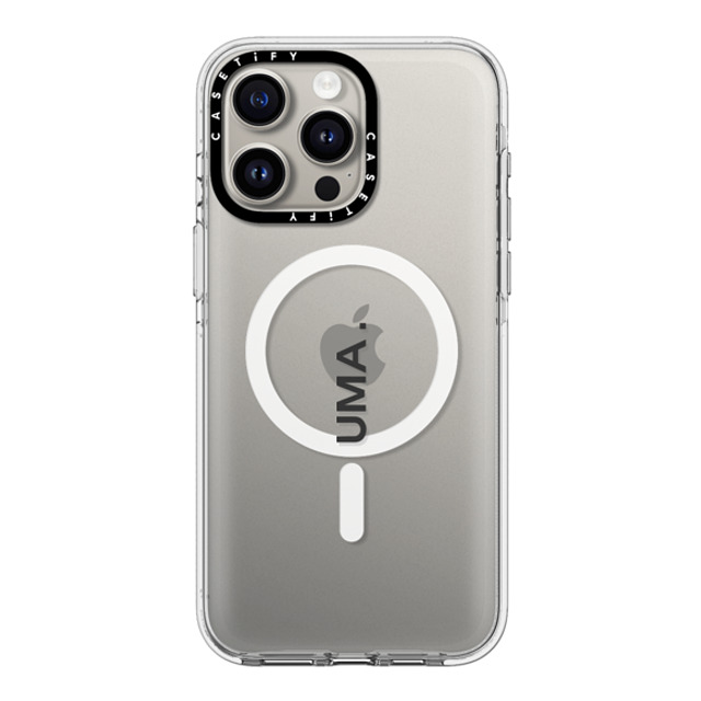 CASETiFY iPhone 15 Pro Max Case Clear Clear Case MagSafe Compatible Custom Case - uma. CASETiFY iPhone 15 Pro Max Case Clear Clear Case MagSafe Compatible Custom Case - uma.