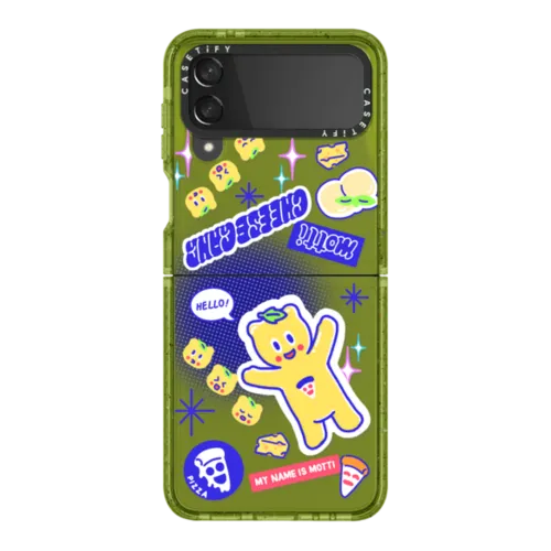 Galaxy Z Flip4 - I'm Cheesy And I Know It Sticker - Z flip