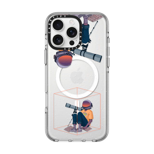 Mozza x CASETiFY iPhone 16 Pro Max ケース Space,Cartoon クリア クリア ケース MagSafe対応 Space Holic Back to School Mozza x CASETiFY iPhone 16 Pro Max ケース Space,Cartoon クリア クリア ケース MagSafe対応 Space Holic Back to School