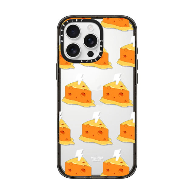 Mozza x CASETiFY iPhone 16 Pro Max ケース Emerging,Digital Art ブラック インパクトケース Cheese Power Father's Day Mozza x CASETiFY iPhone 16 Pro Max ケース Emerging,Digital Art ブラック インパクトケース Cheese Power Father's Day