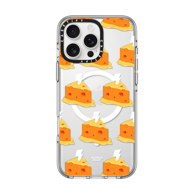 Mozza x CASETiFY iPhone 16 Pro Max ケース Emerging,Digital Art クリア クリア ケース MagSafe対応 Cheese Power Father's Day Mozza x CASETiFY iPhone 16 Pro Max ケース Emerging,Digital Art クリア クリア ケース MagSafe対応 Cheese Power Father's Day