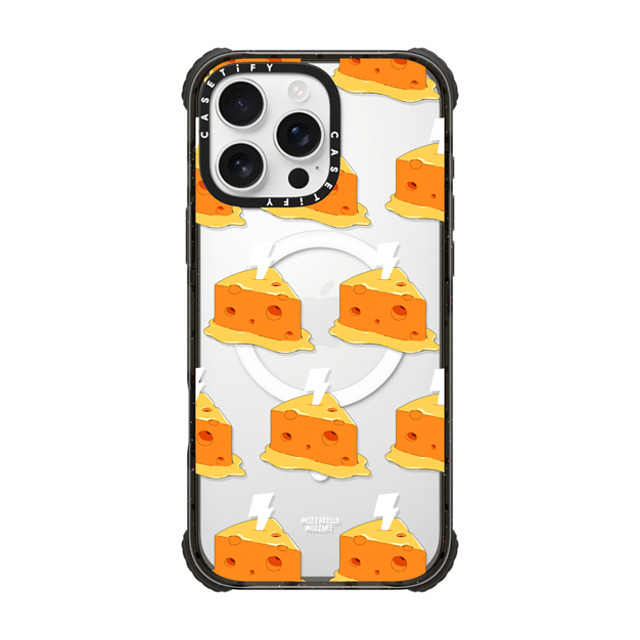 Mozza x CASETiFY iPhone 16 Pro Max ケース Emerging,Digital Art ブラック ウルトラ インパクトケース MagSafe 対応 Cheese Power Father's Day Mozza x CASETiFY iPhone 16 Pro Max ケース Emerging,Digital Art ブラック ウルトラ インパクトケース MagSafe 対応 Cheese Power Father's Day