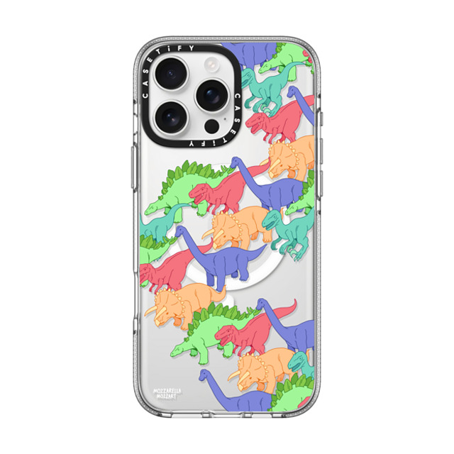 Mozza x CASETiFY iPhone 16 Pro Max Case Dinosaur,Animal クリア クリア ケース MagSafe対応 Dinosaur Exodus Back to School Mozza x CASETiFY iPhone 16 Pro Max Case Dinosaur,Animal クリア クリア ケース MagSafe対応 Dinosaur Exodus Back to School