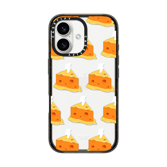 Mozza x CASETiFY iPhone 16 Case Emerging,Digital Art Black インパクトケース Cheese Power Mother's Day Mozza x CASETiFY iPhone 16 Case Emerging,Digital Art Black インパクトケース Cheese Power Mother's Day