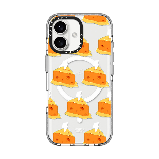 Mozza x CASETiFY iPhone 16 ケース Emerging,Digital Art クリア クリア ケース MagSafe対応 Cheese Power Father's Day Mozza x CASETiFY iPhone 16 ケース Emerging,Digital Art クリア クリア ケース MagSafe対応 Cheese Power Father's Day