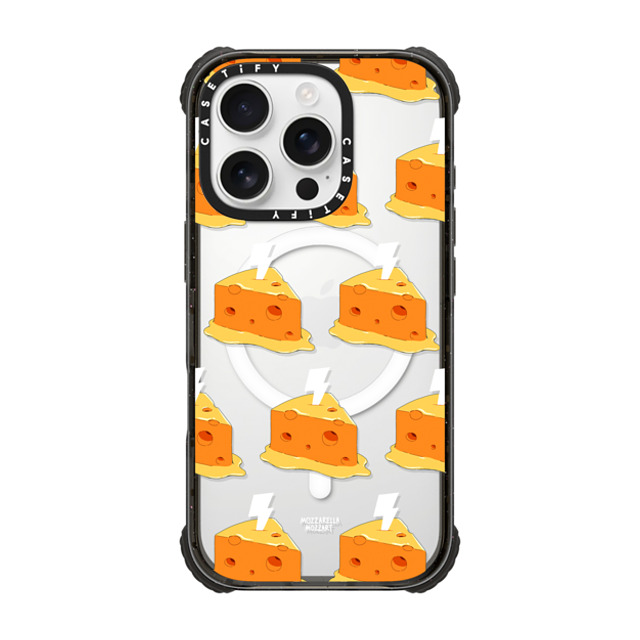 Mozza x CASETiFY iPhone 16 Pro ケース Emerging,Digital Art ブラック ウルトラ インパクトケース MagSafe 対応 Cheese Power Father's Day Mozza x CASETiFY iPhone 16 Pro ケース Emerging,Digital Art ブラック ウルトラ インパクトケース MagSafe 対応 Cheese Power Father's Day